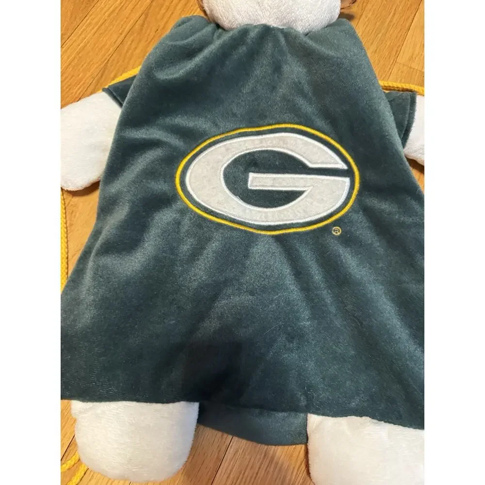 NFL Green Bay Packers Drawstring Backpack Pal NWT Bear Bag Football Green New
